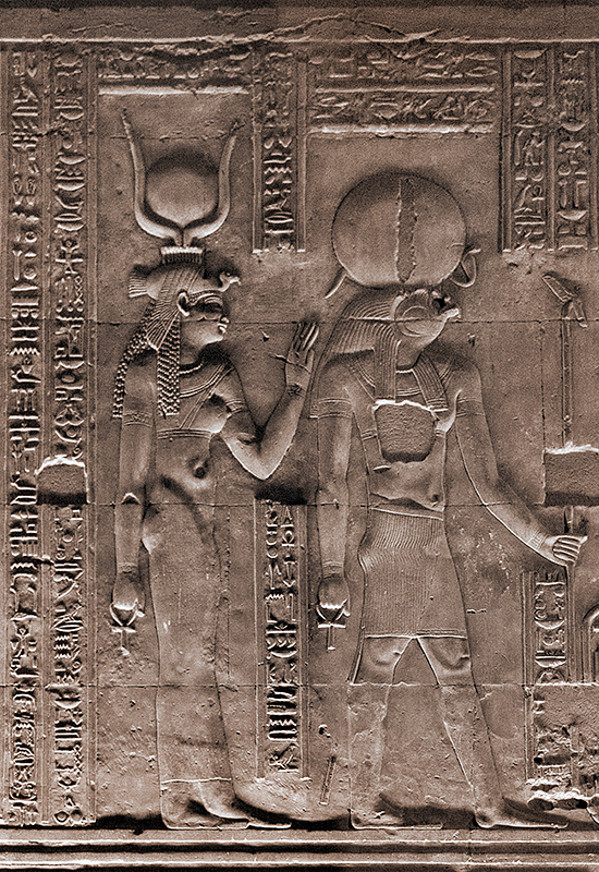 Woman with Horus